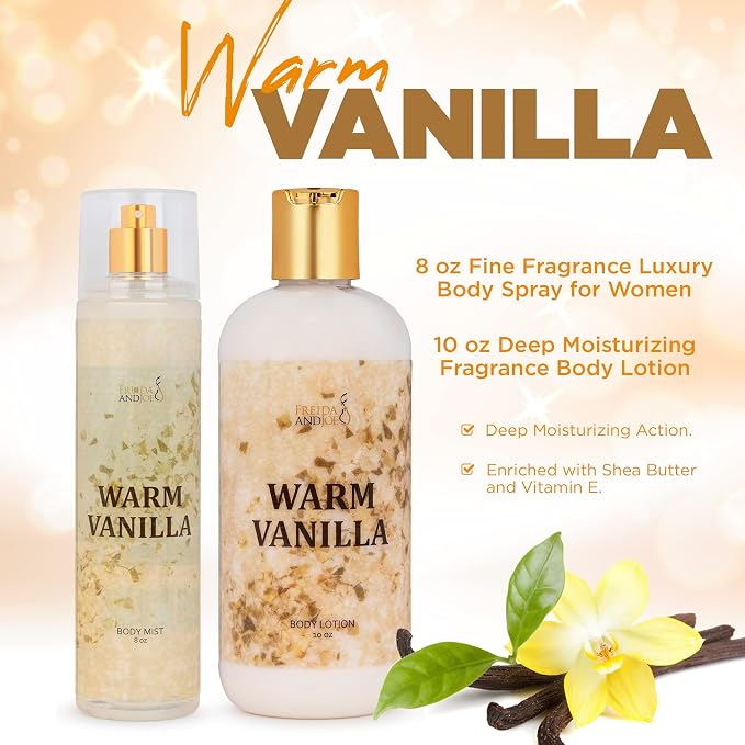 Home Spa Gift 10oz Deep Moisturizing Fragrance Body Lotion & 8 oz. Fine - Image 2