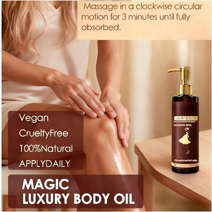 Firming Body Oil with Plant extracts enriched with Vitamin E and Rosehip Extract - Image 4