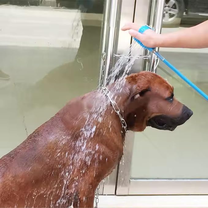 Pet Shower Brush Sprayer Dog Bath Sprayer Cat Grooming Tool – Adjustable Wrist - Image 9