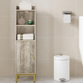 Bathroom Storage Cabinet, Small Corner Floor Cabinet by Hzuaneri