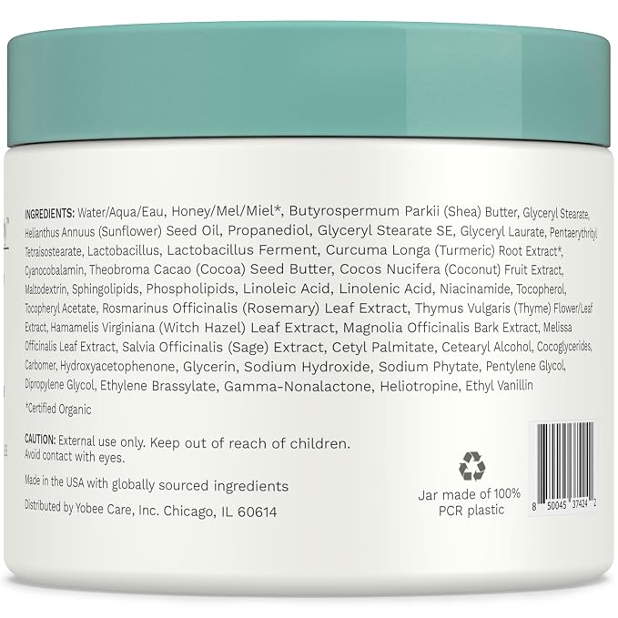 Yobee Body & Face Cream for Dry, Itchy Skin, Eczema & Psoriasis, Dermatologist - Image 7