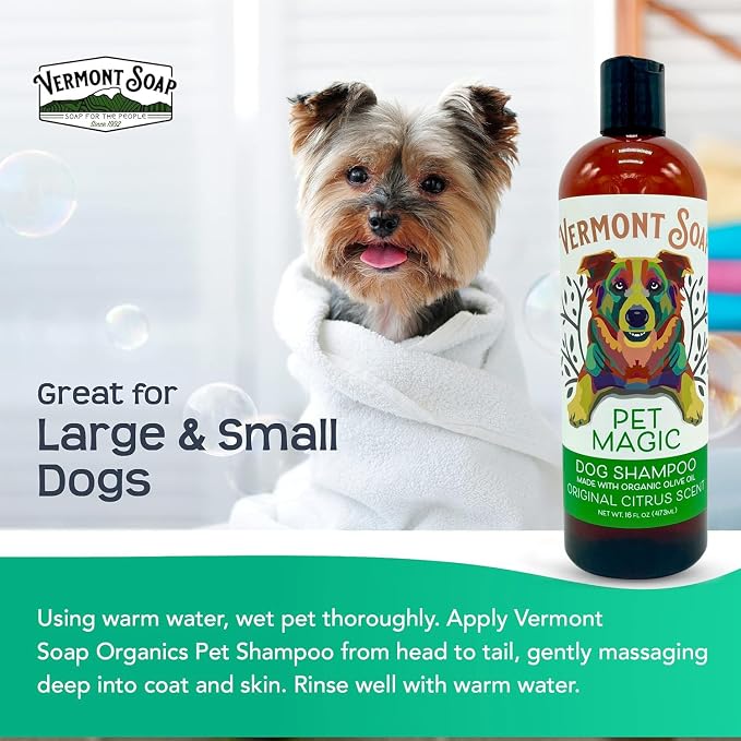 Vermont SOAP Organics Pet Shampoo - Image 8