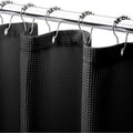 AmazerBath Waffle Shower Curtain, Stall Shower Curtain, Hotel Quality Bathroom by AmazerBath