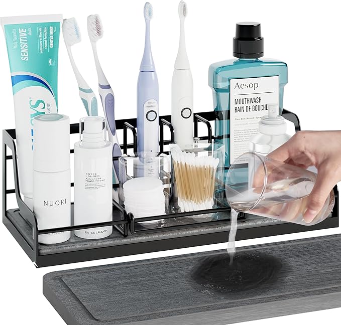 Toothbrush Holders, Bathroom Organizers and Storage by NANAGIFTREE