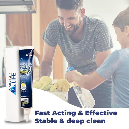 Skylarlife Home Tiles and Sealant, Rubber Stain Whitnener Gel Apply on Silicone - Image 6
