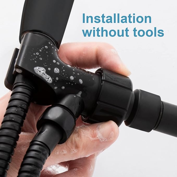 OFFO Shower Head Holder with Solid Metal Ball - Image 4