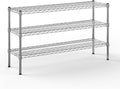 14" Deep x 48" Wide x 27" Height Wire Shelving Kit | 3-Tier | NSF Commercial by Regal+Altair