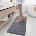Buganda Memory Foam Bath Mat, Ultra Soft and Non-Slip Bathroom Rugs, Water by Buganda