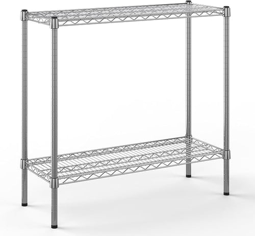 14" Deep x 36" Wide x 34" Height Wire Shelving Kit | 2-Tier | NSF Commercial by Regal+Altair