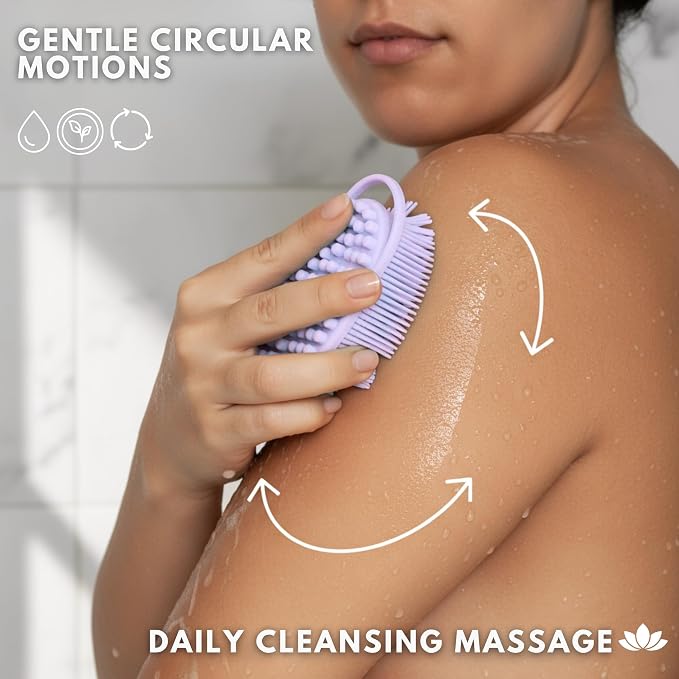 Silicone Body Scrubber for Shower - Image 2