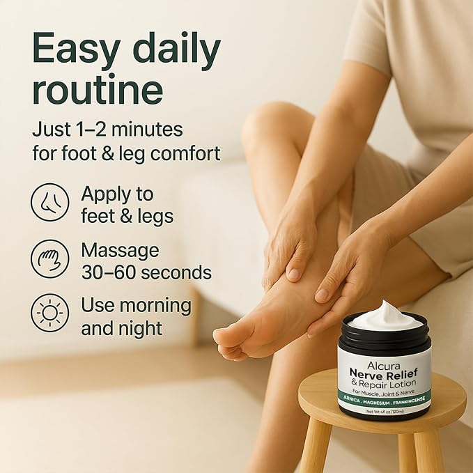 Alcura Nerve Cream, Alcura Neuropathy Lotion - Image 7