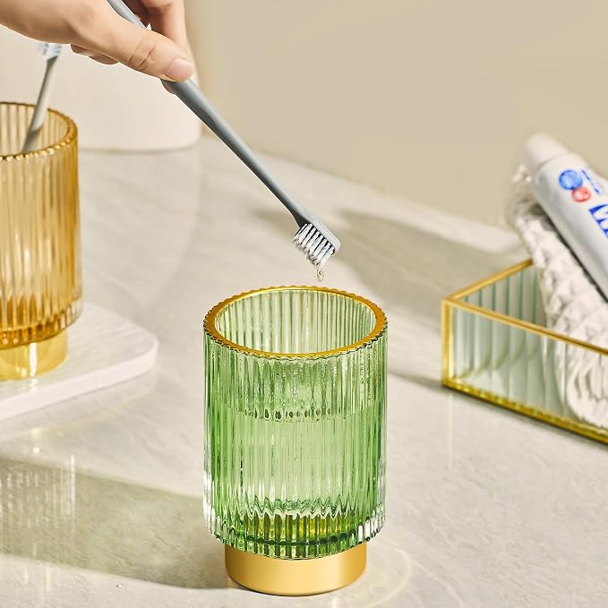 Makeup Brush Holder Organizer, Toothbrush Holders, Desk Pen Pencil Holder - Image 7