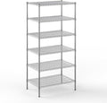 24" Deep x 36" Wide x 74" Height Wire Shelving Kit | 6-Tier | NSF Commercial by Regal+Altair
