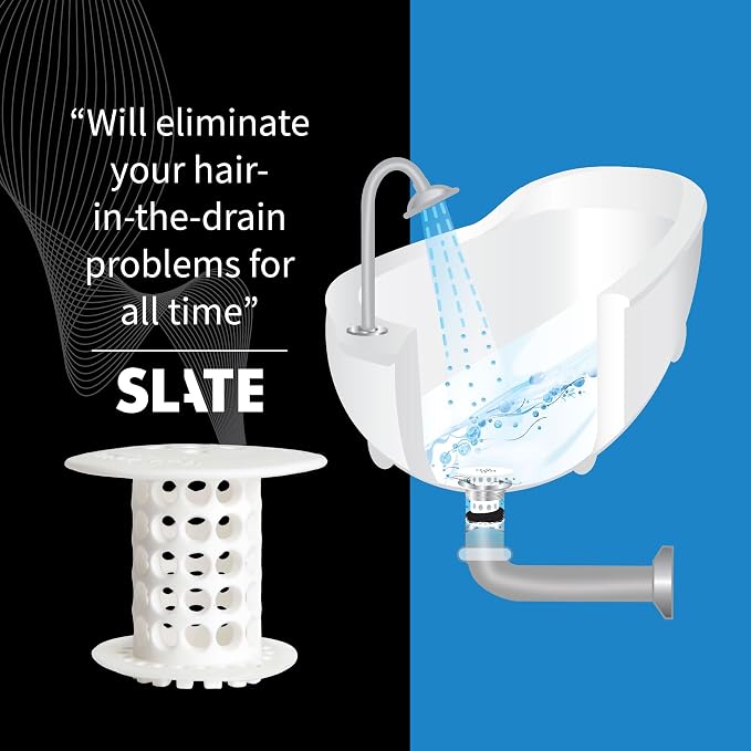 TubShroom Tub Drain Hair Catcher Strainer, Fits 1.5” – 1.75” Bathtub and Shower - Image 6