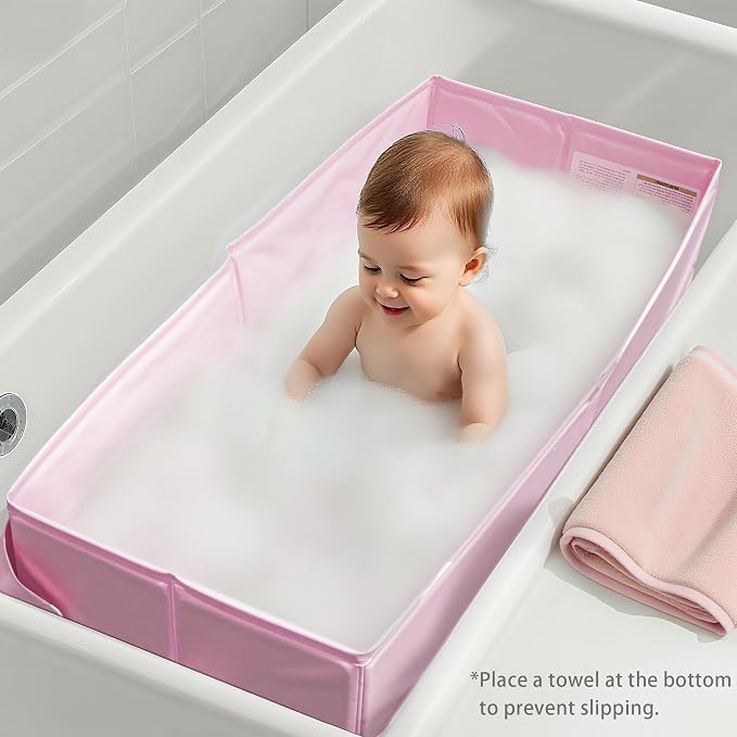 Bella’s Friends Baby Collapsible Bathtub, Travel Bath Tub - Image 3