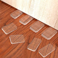Plastic Shims 8 Pack Table Wedge Clear Toilet Shim, Levelers Adjustable Blocks by Tahikem