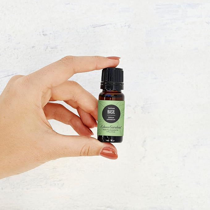 Edens Garden Basil- Lemon Essential Oil- 100% Pure Premium Grade, Therapeutic - Image 2
