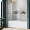 Bathroom Shower Glass Door, Tub Shower Glass Door 43”*58” Screen Panel Tempered by SHOWERBATHTUBDOORSDEVELOPER