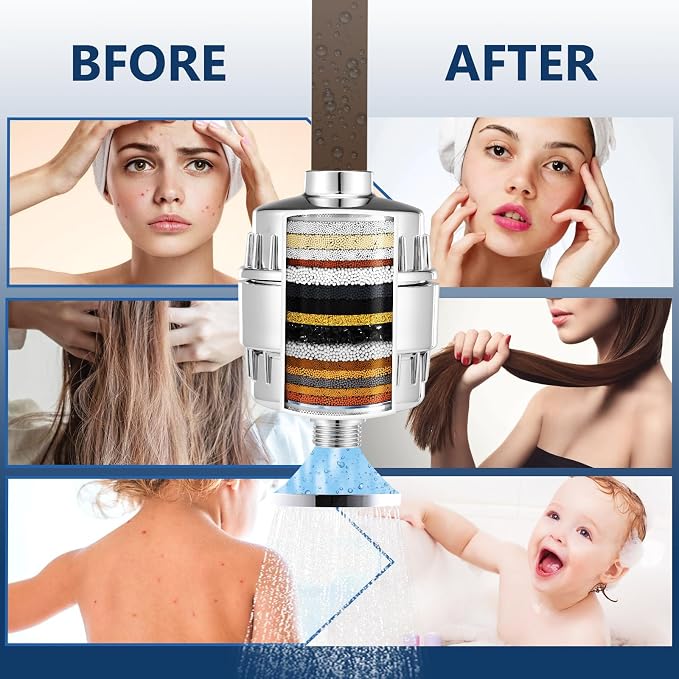 20 Stage Shower Filter Replacement Cartridge - Image 2