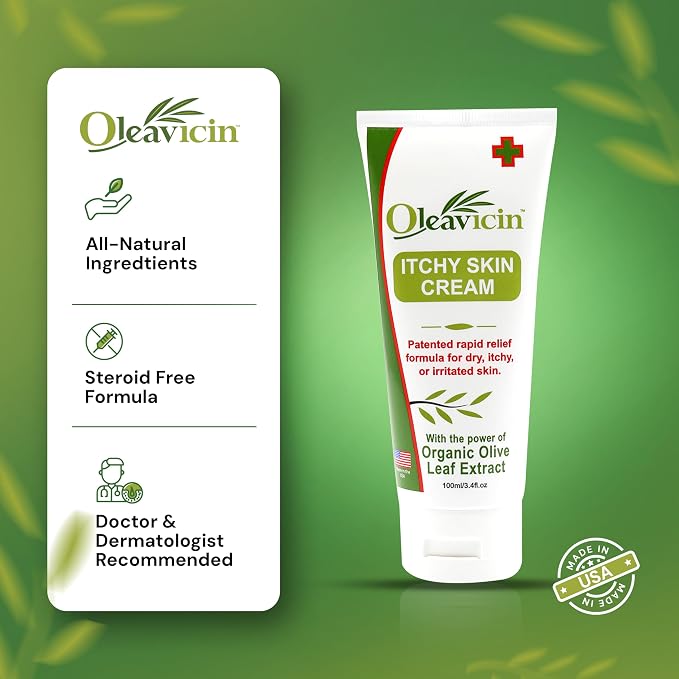 Oleavicin Organic Extra Strength Anti-Itch Cream - Image 3