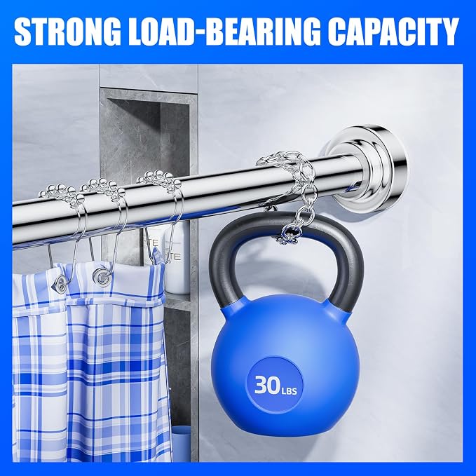 Ausemku Shower Curtain Rod Tension - Image 4