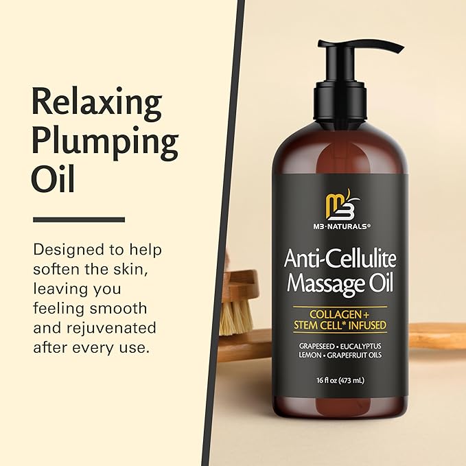 Firming Body Massage Oil with Collagen & Stem Cell – Helps Smooth The - Image 7