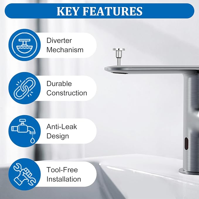 2 Set Tub Spout Diverter Repair Kit - Image 6