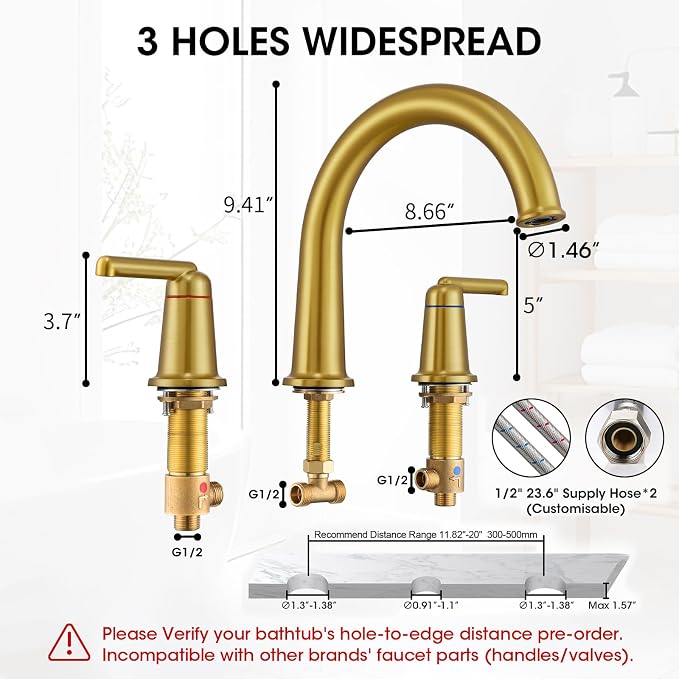 High Flow Roman Tub Faucet - Image 2