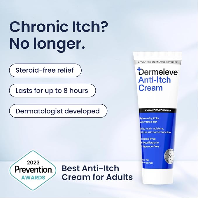 Dermeleve Steroid Free Anti-Itch Cream | Extra Strength - Image 2