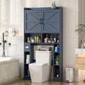 Over The Toilet Storage Cabinet, Farmhouse Toilet Cabinet Rack by Vabches