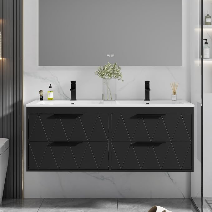 eclife 48" Bathroom Vanities Cabinet by eclife