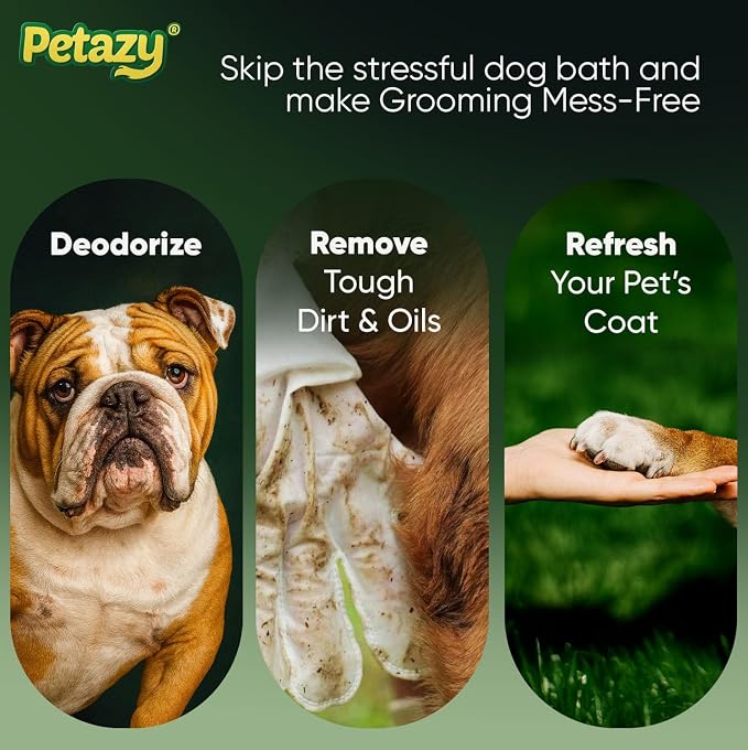 Pet Glove Wipes for Dogs & Cats – 25 Pack | Hypoallergenic, No Rinse, Extra - Image 4