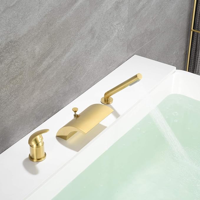sumerain 3 Hole Roman Tub Faucet - Image 5