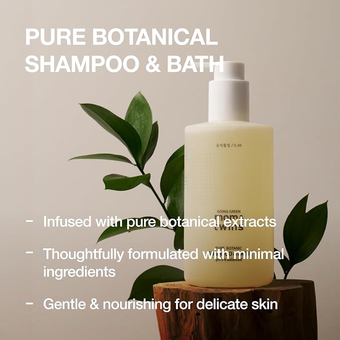 Tear-Free Korean Baby Skincare Set – 2-in-1 Organic Shampoo & Wash + Cream & - Image 2