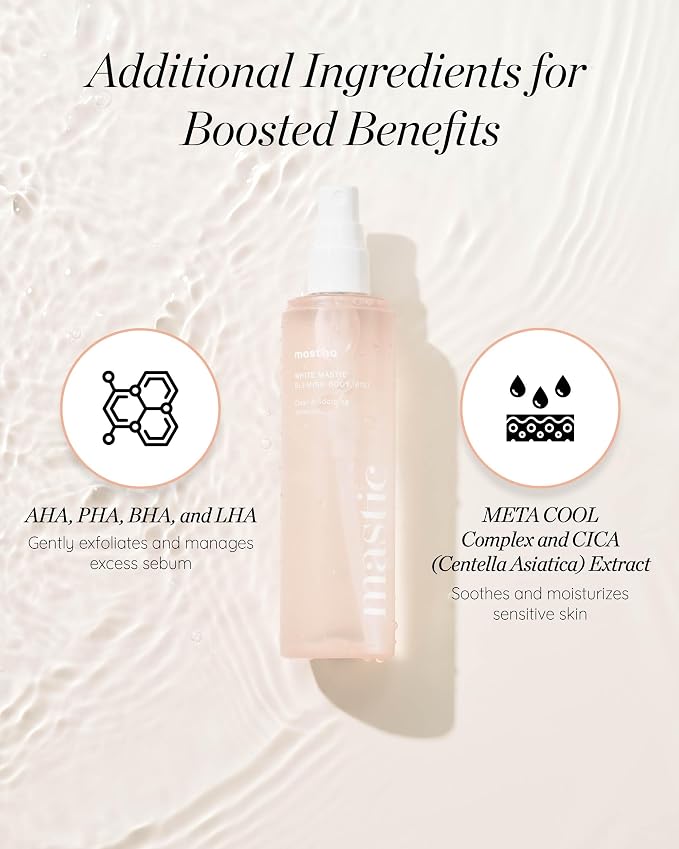 MASTINA White Mastic Cooling Body Mist, Hydrating & Brightening Body Spray - Image 4