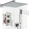 Shower Faucet Set Brushed Nickel Shower System by ACKWAVE