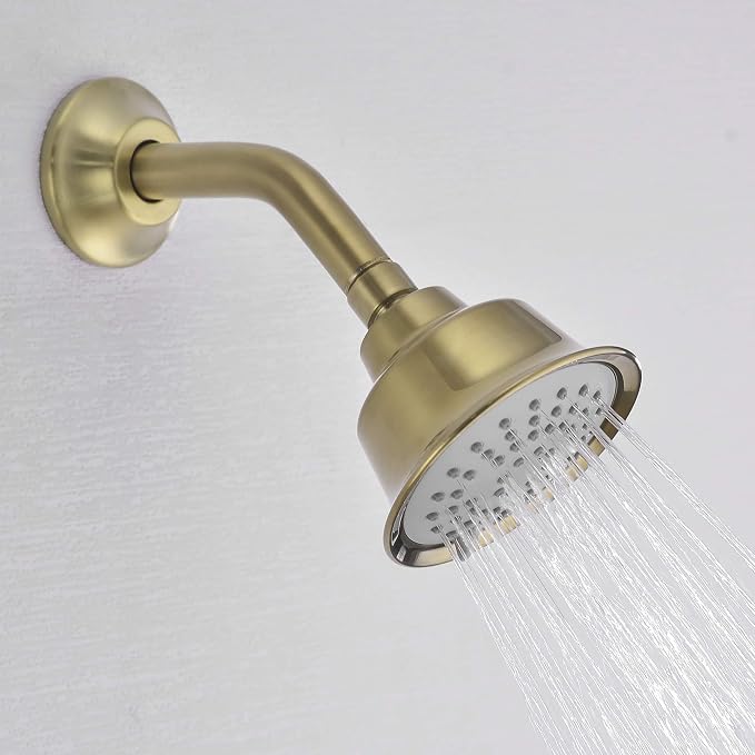 BESTILL Wall Mounted 6 Inch Shower Head Arm, Shower Arm and Flange Included - Image 2