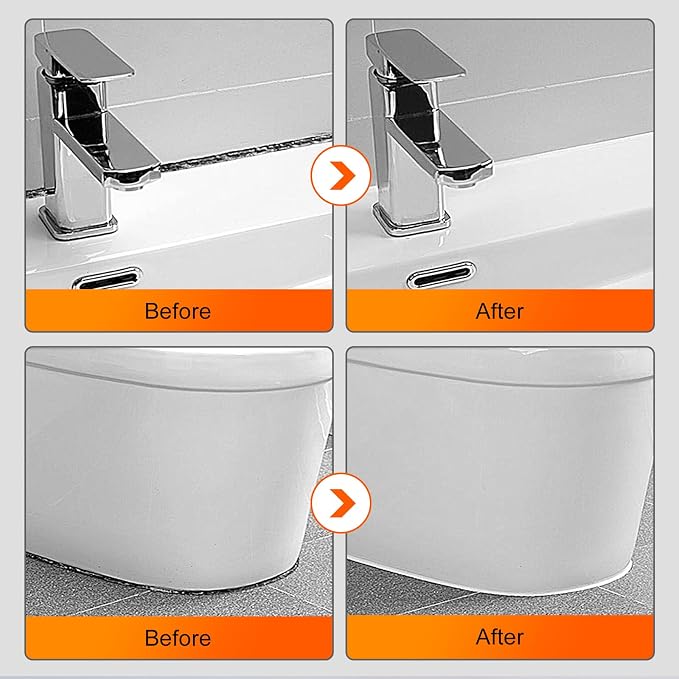 THINKWORK Caulking Tool Kit, 4 in 1 Caulk Remover Tool, Stainless Steel Caulk - Image 6