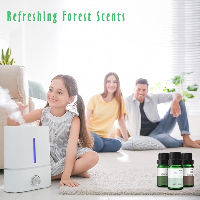 Fragrance Oil, MitFlor Woodland Set of Scented Essential Oils, 10ml x 6 - Image 4