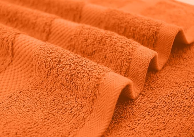 DAN RIVER Bath Towels Set of 4, 27 x 54 Inches, 100% Cotton, Larger & Lighter - Image 7