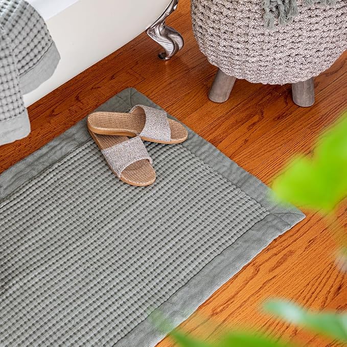 GILDEN TREE Bathroom Mat Absorbent Cotton Quick Dry - Image 2