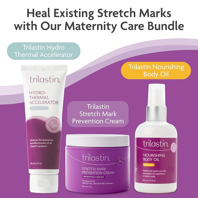 TriLASTIN Stretch Mark Cream for Pregnancy - Image 8