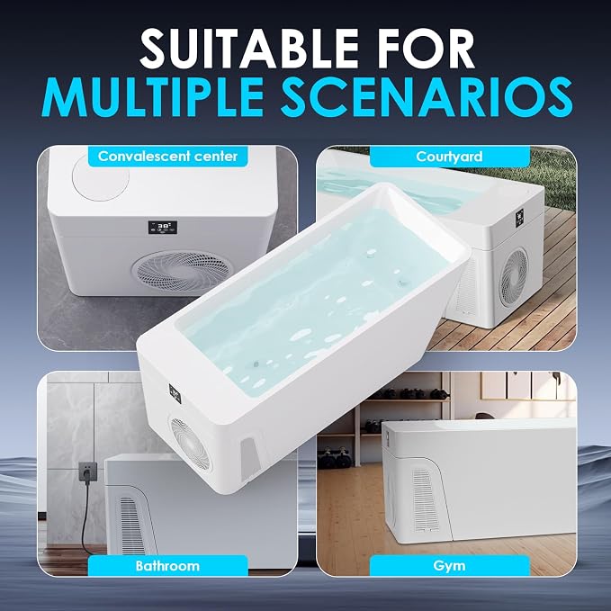 Cold Plunge Tub, Ice Bath Tub - Image 6