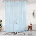 Barossa Design Extra Long Clear Blue Shower Curtain Liner by BarossaDesign