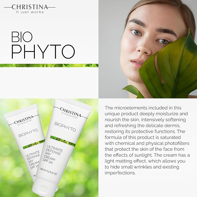 Christina Bio Phyto Ultimate Defense Day Cream Moisturizer - Image 6
