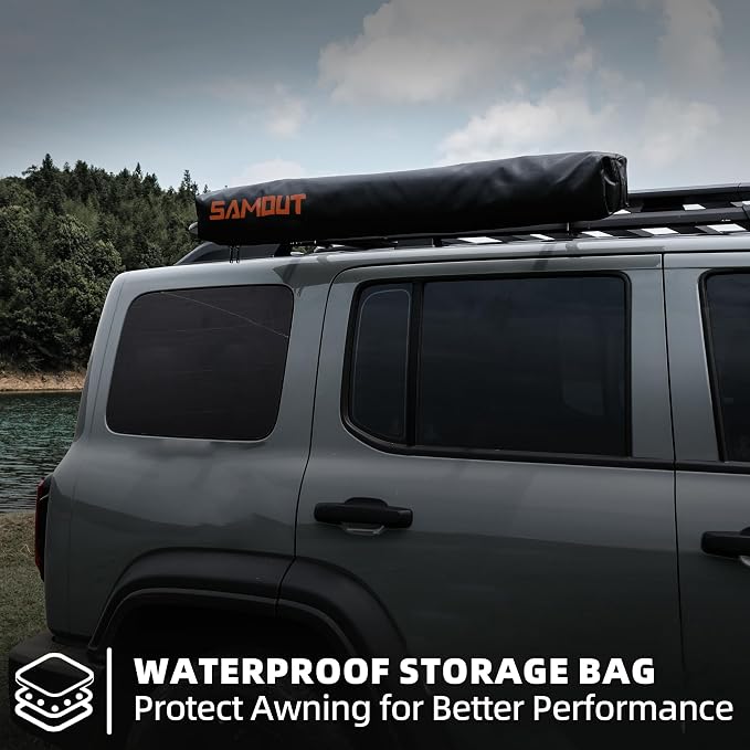 Vehicle Side Shower Room with Roof, 3.3ft x 3.3ft Privacy Shelter Restroom - Image 7