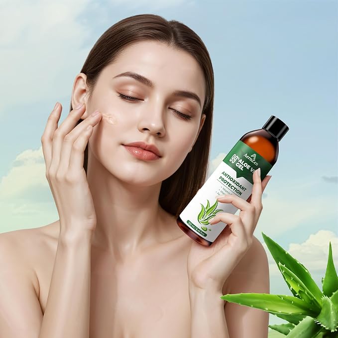 Aero Zen 99% Natural Aloe Vera Gel | Daily Hydration & After-Sun Relief | - Image 7