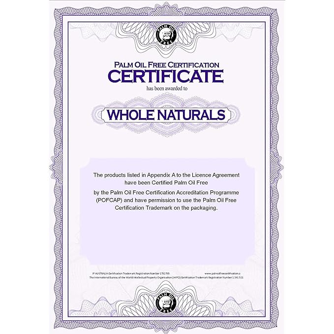 WHOLENATURALS Pure Castile Soap Liquid Unscented, EWG Verified & Certified Palm - Image 3