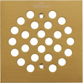 Square 4-1/4（4.25） inch （108mm*108mm） Screw-in Shower Floor Drain Grate Strainer by vouruna