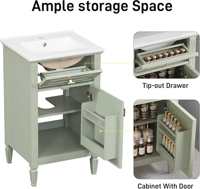 Linique 20" Bathroom Vanity - Image 5